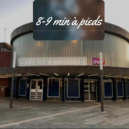Appartement Confort#1, Centre-ville, Gare A Pieds Proche Commodites Maubeuge